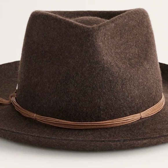 Pendleton Women’s Cassandra Whiskey Brown Wool Felt Hat Fedora S/M NWTs main image 9